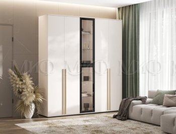 Шкаф Норд+ пенал со стеклом (Миф) в Дегтярске - degtyarsk.mebel-e96.ru