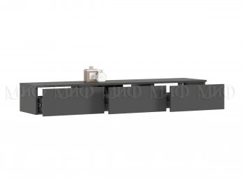 Стенка Норд-2 графит (Миф) в Дегтярске - degtyarsk.mebel-e96.ru