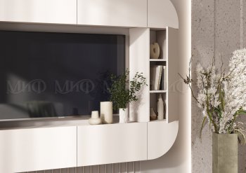 Стенка Норд (Зона ТВ), кашемир (Миф) в Дегтярске - degtyarsk.mebel-e96.ru