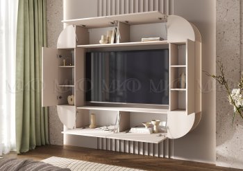 Стенка Норд (Зона ТВ), кашемир (Миф) в Дегтярске - degtyarsk.mebel-e96.ru