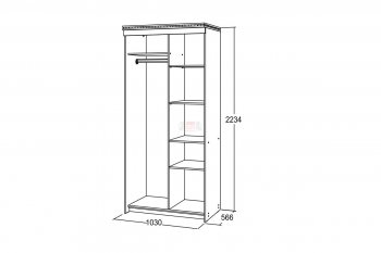 Шкаф-купе 1000 мм Ольга-13 в Дегтярске - degtyarsk.mebel-e96.ru