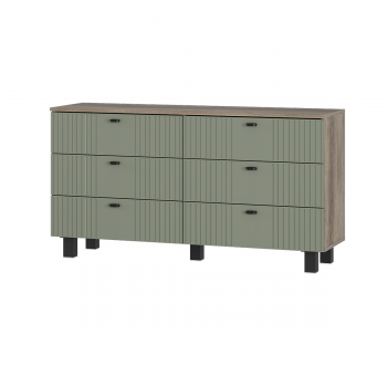 Комод Олива КМ-04 эквалипт софт (БТС) в Дегтярске - degtyarsk.mebel-e96.ru