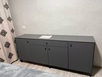 Комод Оливия графит софт (Миф) в Дегтярске - degtyarsk.mebel-e96.ru