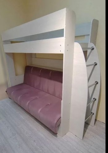 Кровать-диван 2-х ярусная Омега 17 (возможна зеркальная сборка) в Дегтярске - degtyarsk.mebel-e96.ru