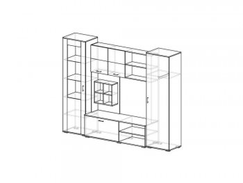 Стенка Оскар ясень шимо (Эра) в Дегтярске - degtyarsk.mebel-e96.ru