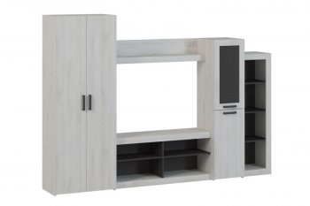 Стенка OSKAR4 сосна белая (Генезис) в Дегтярске - degtyarsk.mebel-e96.ru