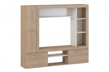 Стенка OSKAR3 дуб сонома (Генезис) в Дегтярске - degtyarsk.mebel-e96.ru