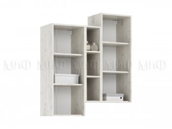 Стенка Оскар крафт белый/графит (Миф) в Дегтярске - degtyarsk.mebel-e96.ru