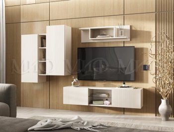 Стенка Оскар кашемир (Миф) в Дегтярске - degtyarsk.mebel-e96.ru
