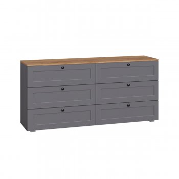 Комод Остин 16.240 графит (Моби) в Дегтярске - degtyarsk.mebel-e96.ru