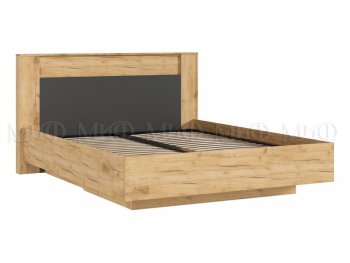 Кровать парящая Остин крафт/графит (Миф) в Дегтярске - degtyarsk.mebel-e96.ru