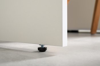 Стол письменный 12.159 Остин белый (Моби) в Дегтярске - degtyarsk.mebel-e96.ru