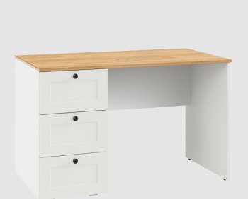 Стол письменный 12.159 Остин белый (Моби) в Дегтярске - degtyarsk.mebel-e96.ru | фото