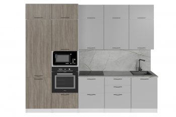 Кухонный гарнитур Парма 3000 мм (Герда) в Дегтярске - degtyarsk.mebel-e96.ru
