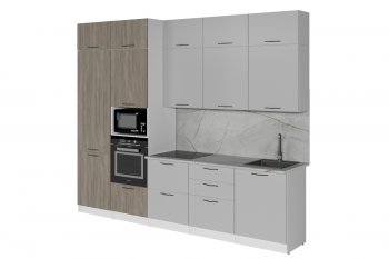 Кухонный гарнитур Парма 3000 мм (Герда) в Дегтярске - degtyarsk.mebel-e96.ru
