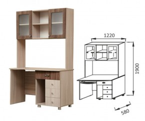 ПМ-1 стол письменный Юниор-6 в Дегтярске - degtyarsk.mebel-e96.ru