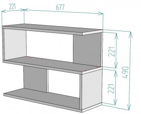 Полка S29 (Белый) в Дегтярске - degtyarsk.mebel-e96.ru