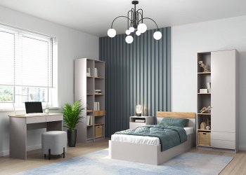 Набор детской мебели Прайм модульный (Олмеко) в Дегтярске - degtyarsk.mebel-e96.ru