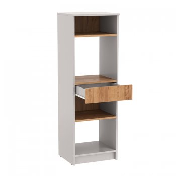 Стеллаж 89.20 Прайм (низкий с ящиком) (Олмеко) в Дегтярске - degtyarsk.mebel-e96.ru
