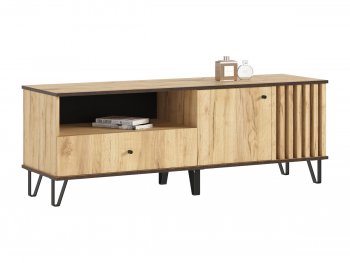 Тумба ТВ (1500) Роджина дуб крафт (Миф) в Дегтярске - degtyarsk.mebel-e96.ru