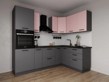 Угловой кухонный гарнитур Роза 2400*1600 мм Sanvut в Дегтярске - degtyarsk.mebel-e96.ru