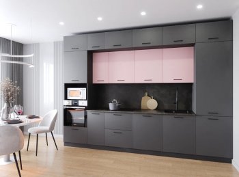 Кухонный гарнитур Роза 3400 мм (Санвут) в Дегтярске - degtyarsk.mebel-e96.ru