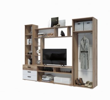 Стенка Крокус белый (Эра) в Дегтярске - degtyarsk.mebel-e96.ru