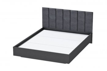 Кровать Шарм (арт.031М1) настил, Антрацит (Диал) в Дегтярске - degtyarsk.mebel-e96.ru