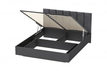 Кровать с подъемным механизмом Шарм (арт.031М1) Антрацит (Диал) в Дегтярске - degtyarsk.mebel-e96.ru