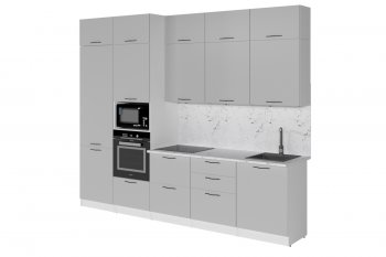 Кухонный гарнитур Шелли макси 3000 мм (Герда) в Дегтярске - degtyarsk.mebel-e96.ru