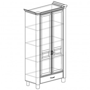 Шкаф 2-дверный Элли 571 (Яна) в Дегтярске - degtyarsk.mebel-e96.ru