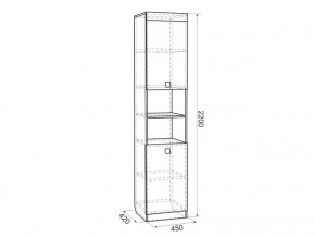 Шкаф комбинированный Энерджи (450) в Дегтярске - degtyarsk.mebel-e96.ru