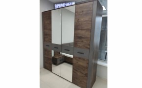 Шкаф 2000 мм КУБА ШР-4 (с зеркалом) (БМ) в Дегтярске - degtyarsk.mebel-e96.ru