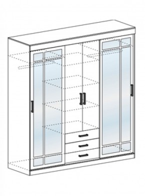 Шкаф-купе Лидер 2К 1700 мм (СтендМ) в Дегтярске - degtyarsk.mebel-e96.ru