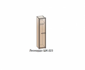 Шкаф ЛЕОНАРДО (ШК-223) Бодега белая в Дегтярске - degtyarsk.mebel-e96.ru | фото