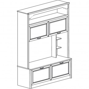 Шкаф под ТВ Флоренция 664 (Яна) в Дегтярске - degtyarsk.mebel-e96.ru