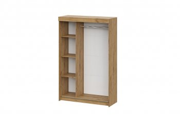 Шкаф-купе ШКП-7 1300 мм ясень анкор (СВ) в Дегтярске - degtyarsk.mebel-e96.ru