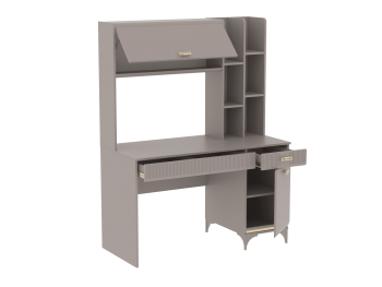 Стол письменный с надстройкой Сиде (СБК) в Дегтярске - degtyarsk.mebel-e96.ru