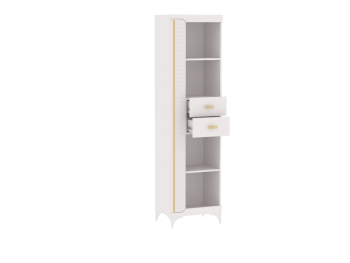 Стеллаж Сиде, Белый (СБК) в Дегтярске - degtyarsk.mebel-e96.ru