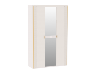 Шкаф 1400 мм 3-дверный Сиде Белый (СБК) в Дегтярске - degtyarsk.mebel-e96.ru