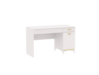 Стол письменный Сиде Белый (СБК) в Дегтярске - degtyarsk.mebel-e96.ru