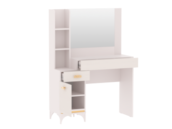 Стол туалетный Сиде Белый (СБК) в Дегтярске - degtyarsk.mebel-e96.ru