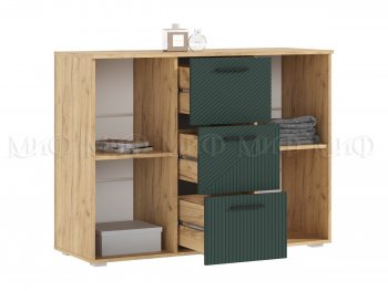 Комод Сильвия, крафт/грин (Миф) в Дегтярске - degtyarsk.mebel-e96.ru