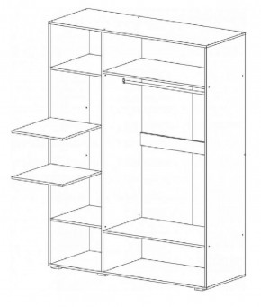 Спальный гарнитур Ненси модульный (Гор) в Дегтярске - degtyarsk.mebel-e96.ru