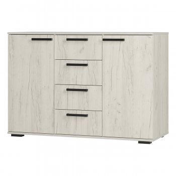 Комод Стандарт №2 NEW крафт белый  (БТС) в Дегтярске - degtyarsk.mebel-e96.ru