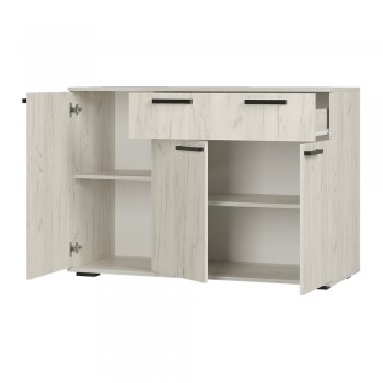 Комод Стандарт 4 NEW крафт белый (БТС) в Дегтярске - degtyarsk.mebel-e96.ru