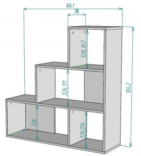 Стеллаж S64 (ДВ) в Дегтярске - degtyarsk.mebel-e96.ru