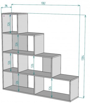 Стеллаж S65 (Белый) в Дегтярске - degtyarsk.mebel-e96.ru