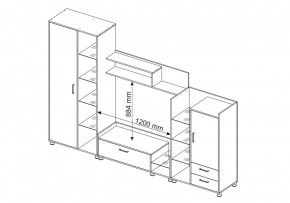 Стенка Талин (Гор) в Дегтярске - degtyarsk.mebel-e96.ru