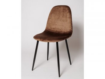 Стул DC 5541 велюр коричневый (ЦМ) в Дегтярске - degtyarsk.mebel-e96.ru